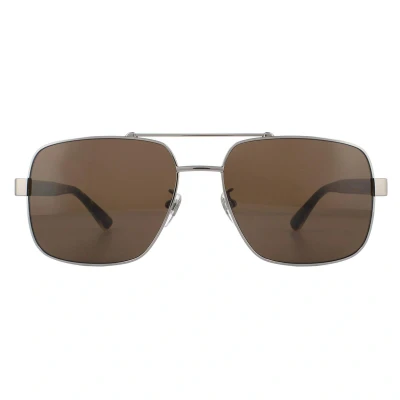 Image of Sunglasses Gucci Gg0529s col. 002 Man Pilot Ruthenium