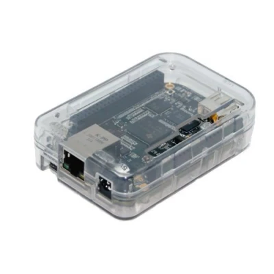 Image of sb components Premium Protective Enclosure case for BeagleBone (Transparent Clear) (Pack of 1)