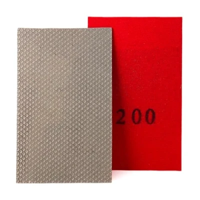 Image of HOMESOM Diamond Sandpaper Electroplated Polishing Sheet Abrasive Sanding Paper Grit 200 for Glass Ceramics Stones