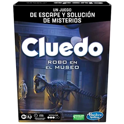 Image of Cluedo Robo Museum Board Game Room Escape Style Cooperative for Whole Family Mystery 1 to 6 Players
