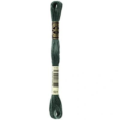 Image of DMG Plaid Cotton Thread, Variegated for Stitching, 8 Metres Coloris / 501