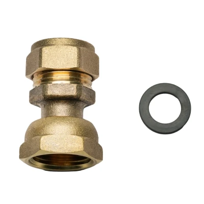 Image of Salamander TapBoost Outlet Connector 1/2&quot; to 15mm Compression (ACCTAPB12FT15COM)