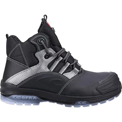 Image of Cofra 20630 000.W45 Shoes, &quot;Modigliani&quot;, Size 10.5, Black EN safety certified