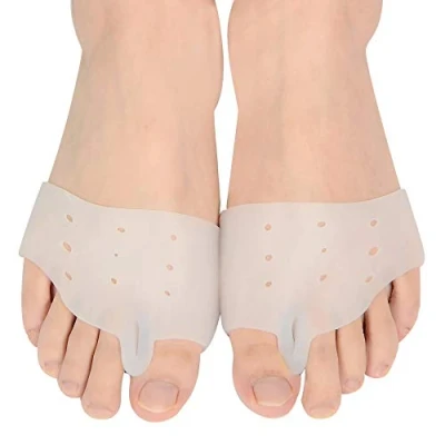 Image of Pedimend Ball of Foot Cushion with Toe Separator Silicone Gel Forefoot Pad Prevent Calluses and Blisters Metatarsal Pads for Men &amp; Women Care (1PAIR)