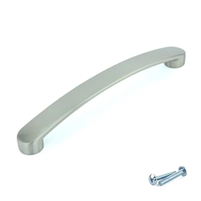 Image of M4TEC Bow Kitchen Cabinet Door Handles Cupboards Drawers Bedroom Furniture Pull Handle Stainless Steel. M6 Series: 160 mm