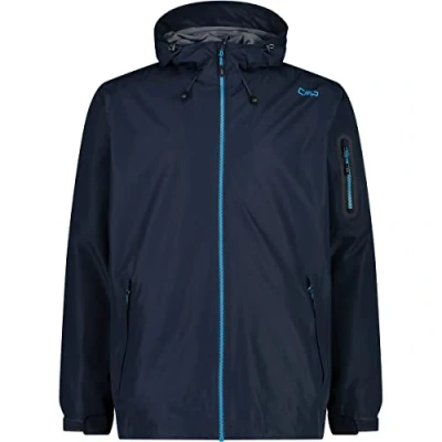 Image of CMP Man Jacket Fix Hood, Black Blue, 58
