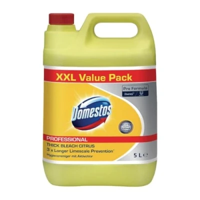 Image of Domestos Professional Citrus Bleach Concentrate 5Ltr
