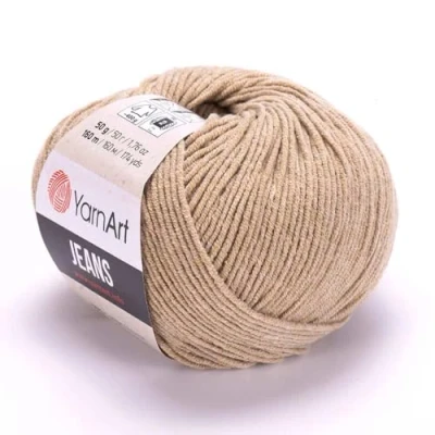 Image of Yarn Art Jeans: Premium Cotton for Crochet &amp; Knitting Variety of Colours Ideal Double Knitting, Worsted Weight, Baby Projects, T Shirt Yarn, More. Colour 48 Pack 5