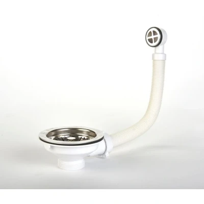 Image of Make Stainless Steel Basket Strainer with Overflow