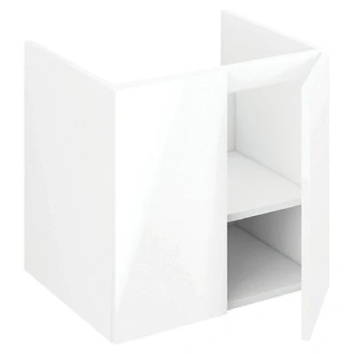 Image of Iflo Aliano Wall Hung 2 Door White 600mm X 480mm 773095