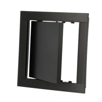 Image of 150x150mm Access Panel Concealed Wall Hatch 6x6 inch Inspection Door ABS Plastic Anthracite