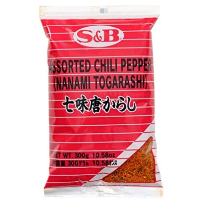 Image of Shichimi Nanami Togarashi Chilli Powder with Seven Sharp Spices, 300g from Japan