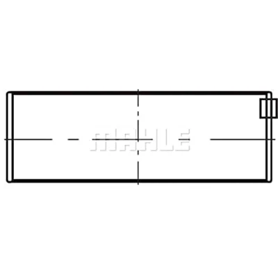 Image of 6020302040, 6020330102, A6020302040, A6020330102 Main Bearings, crankshaft MAHLE ORIGINAL 001 HL 20044 000 MERCEDES BENZ: E Class Saloon
