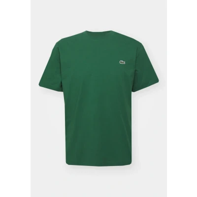 Image of Lacoste Essential Basic Tshirt, Men&#039;s, Size: Large, Green