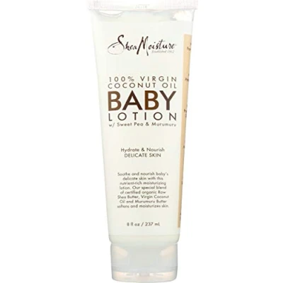 Image of Shea Moisture 100 Percent Virgin Coconut Oil Baby Lotion, 8 oz