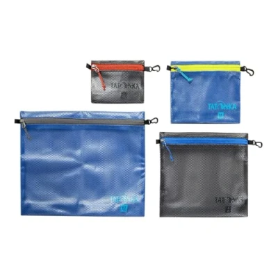 Image of Tatonka Unisex Adult Zip Pouch Set IV Bag, Assorted