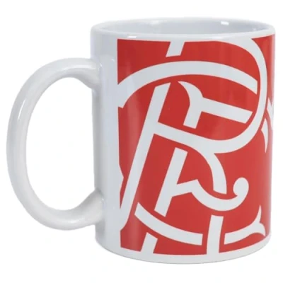 Image of FOCO Officially Licensed Rangers FC Halftone Mug
