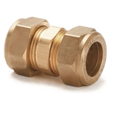 Image of Plumbright Compression Straight Coupling 54mm DZR G31054DZ