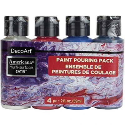 Image of DecoArt Patriotic Pouring Paints