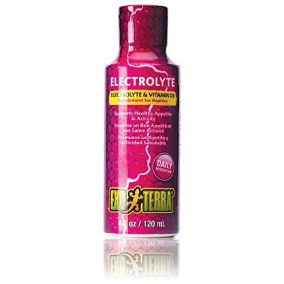 Image of Exo Terra Electrolyte and Vitamin D3 Supplement 120 ml