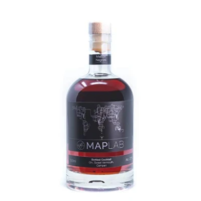 Image of Negroni Gin Campari MAP Lab Premium Bottled Cocktail