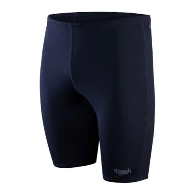 Image of Speedo Men&#039;s ECO Endurance + Jammer Swimming Trunks Chlorine Resistance Recycled Fabric Comfort Fit Swim Training Fitness, True Navy, 36