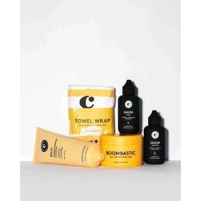 Image of COCUNAT Savior Reconstructive Treatment for Damaged, Brittle or Colored Hair Totally Repairs the Structure from Within Argan Split Ends Silicone Free Dyed 2 x 100 ml