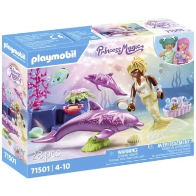 Image of Playmobil Mermaid with Dolphins