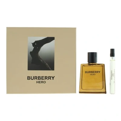 Image of Burberry Hero 2 Piece Gift Set: Eau de Parfum 100ml 10ml