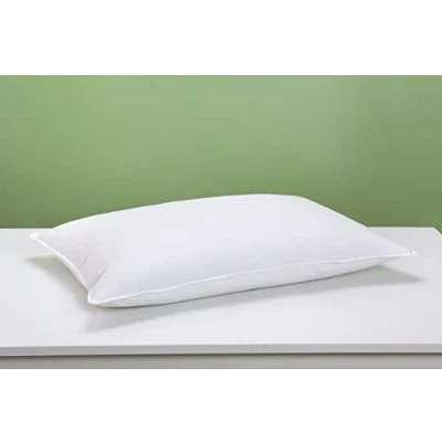 Image of Artistic Fashionista Limited Duck Feather &amp; Down Pillows Pair, 100% Cotton Cover, Soft Comfy Breathable Medium Firm Support Bed Pack of 2