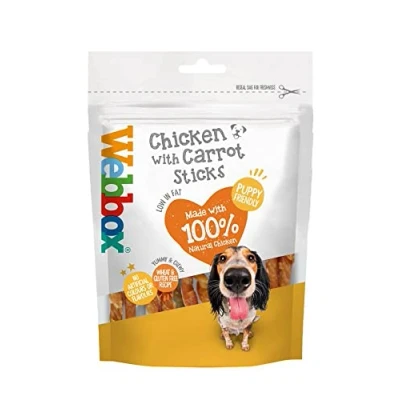 Image of Webbox Chicken with Carrot Sticks 80g