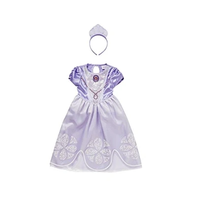 Image of Disney Princess Sofia the First Fancy Dress Costume [2 3]