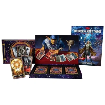 Image of The Deck of Many Things Includes Book (D&amp;D Expansion Book), 66 Card + Reference Guide