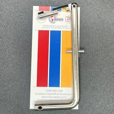 Image of Fire Brigade Products DK1NP Standard FB Drop Key Nickel Steel Pack of 1