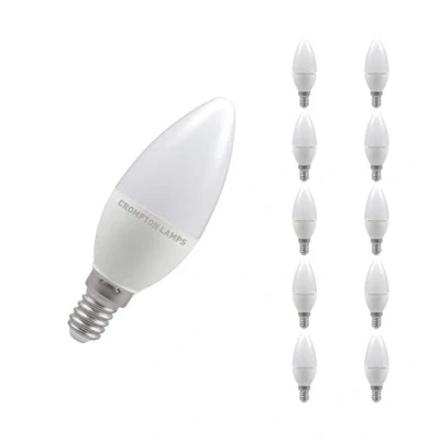 Image of Crompton LED Thermal Plastic Candle 5W 2700K Dimmable SES E14