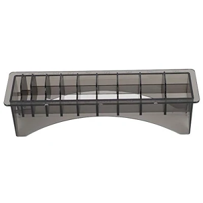 Image of Guide Comb, Container Comb Organizer, 10 Grid Electric Hair Clipper Limit Organizer Storage Case