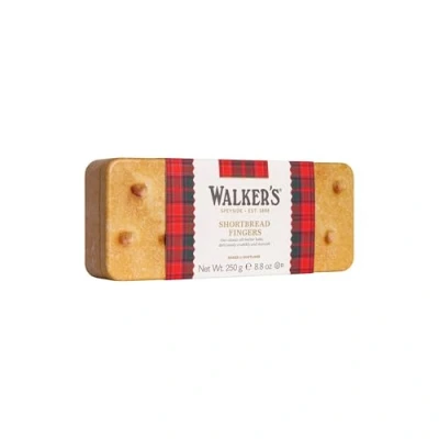 Image of Walker&#039;s Shortbread Finger Tin, Traditional Pure Butter Scottish Recipe, 250g