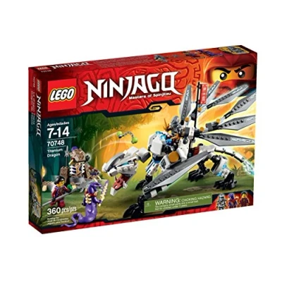 Image of LEGO Ninjago Titanium Dragon Toy