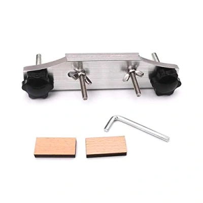 Image of Alnicov Guitar Bridge Clamp,Metal Replace Caul Clamp With L Wrench for Luthier Universal Repair Tool