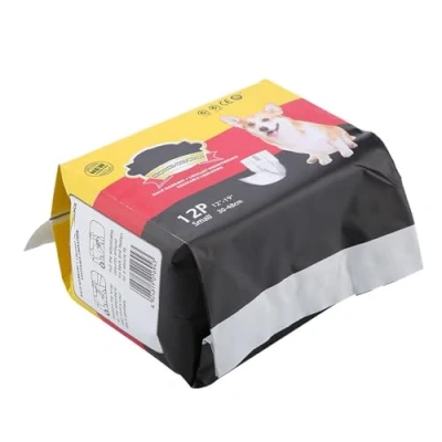 Image of Disposable Male Dog Diapers Wrap Diaper Puppy Belly Wraps Nappy Sanitary Physiological Pants(S)