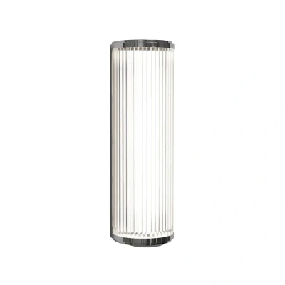 Image of Versailles 400 Phase Dimmable Bathroom Large LED Flush Wall Light Polished Chrome