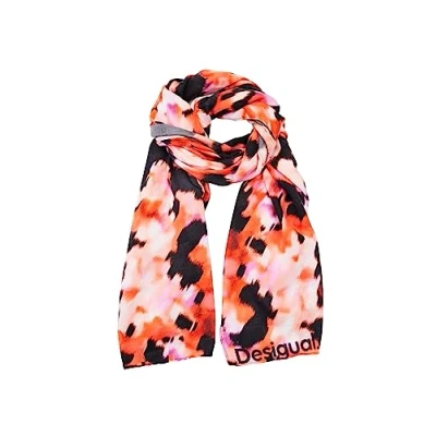 Image of Desigual Women&#039;s Accessories Fabric Rectangle Foulard, Red, One Size
