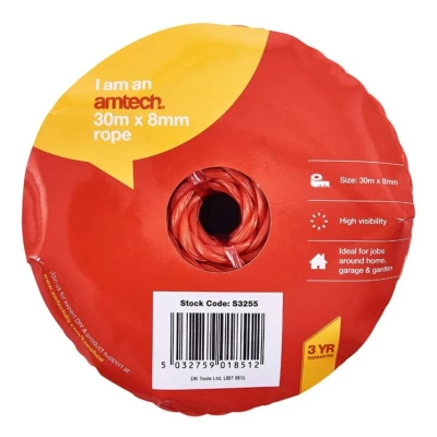 Image of Amtech S3255 30m X 8mm Rope