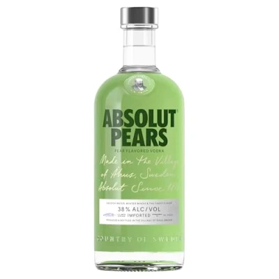 Image of Absolut Pears Flavoured Swedish Vodka, 70 cl