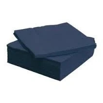 Image of Navy Blue Serviette Dinner Luncheon 33cm 2ply Napkins Case 2000