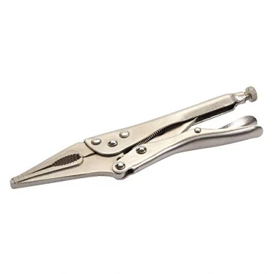 Image of Silverline Self Locking Long Nose Pliers 225mm