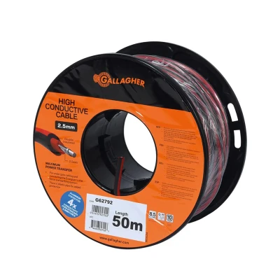 Image of Lead out cable XL Red 2,5mm 50m