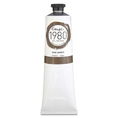 Image of Gamblin 1980 Oil Raw Umber 150Ml