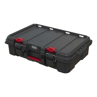 Image of Keter Stack &amp; Roll Heavy Duty DIY Power Tool Storage Case (253382)
