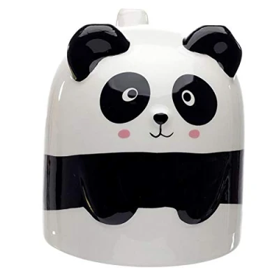 Image of Caribou Living Upside Down Mug Panda Bear Ceramic Novelty Cup 500ml for Hot Drinks Tea Coffee Chocolate